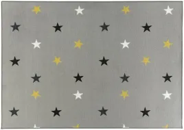 dywan-szary-zolty-do-pokoju-dziecka-gwiazdy-na-wymiar-stars-100x200-cm
