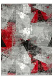 140x190-cm-dywan-w-trojkaty-czerwony-krem-szary