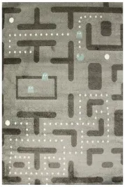 dywan-szary-dzieciecy-dla-gracza-chlopca-w-kropki-kremowy-lima-160x230-cm