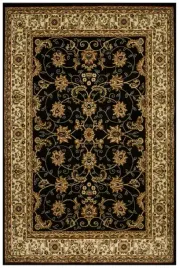 dywan-ornamentowy-klasyczny-kwiatowy-wzor-czern-krem-super-rose-80x150-cm