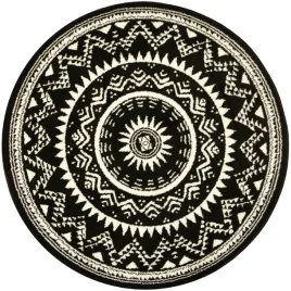 okragly-dywan-luna-503493-50944-czarny-krem-rozeta-etno-sr-160cm