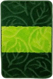 50x80-cm-antyposlizgowy-dywanik-lazienkowy-milano-butelkowa-zielen-listki