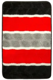 dywanik-lazienkowy-podgumowany-fano-czern-szary-czerwien-paski-50x80-cm