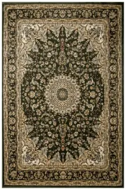 dywan-do-salonu-ciemny-zielony-ornament-rozeta-kwiaty-super-rose-240x330-cm