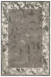 dywan-szary-do-salonu-miekki-krem-srebrny-listki-z-ramka-galya-160x230-cm