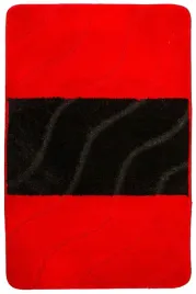 dywanik-lazienkowy-podgumowany-czarny-szary-w-pasy-fale-fiori-50x80-cm