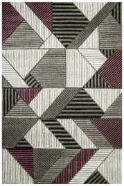 dywan-fioletowy-szary-do-pokoju-grube-wycinane-runo-3d-amelia-240x330-cm