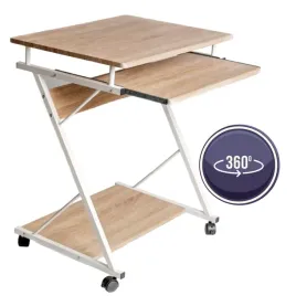 biurko-z-drewnem-sonoma-na-kolkach-mobilne-bialy-stelaz-furnitex-do-nauki