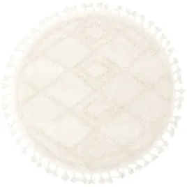 dywan-okragly-z-fredzelkami-krem-romby-dwupoziomowy-boho-berber-sr-160-cm