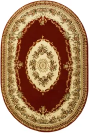 dywan-owalny-ornamentowy-czerwien-krem-bez-do-salonu-super-rose-160x230-cm