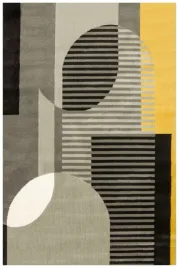dywan-nowoczesny-miodowy-antracyt-krem-geometryczny-wzor-80x150-cm