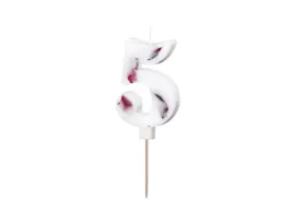 swieczka-urodzinowa-cyfra-5-biala-z-platkami-kwiatow-8-cm-urodziny