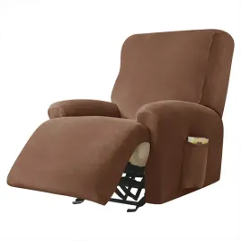 pokrowiec-na-fotel-relax-rozkladany-podnozek-4-czesci-welur-brazowy