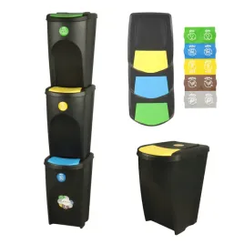 kosz-do-segregacji-smieci-zestaw-3x35-l-na-odpady-czarny-kolorowe-klapki