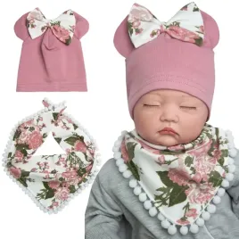 czapka-i-chustka-z-pomponami-dla-dziewczynki-40-42