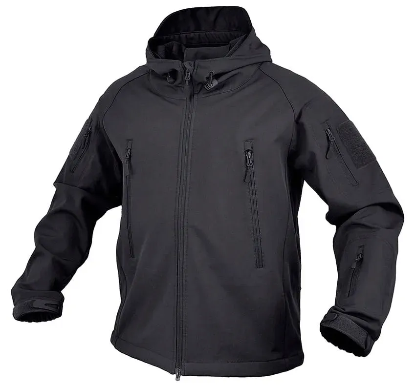 kurtka-z-kapturem-softshell-falcon-texar-czarny-l