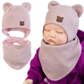 komplet-podwojny-czapka-dziewczeca-wiazana-apaszka-wiosna-jesien-48-50