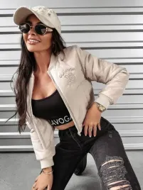 kurtka-damska-o-la-voga-bomber-bezowy-m