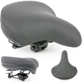 siodelko-rowerowe-klasyczne-wygodne-komfortowe-na-sprezynach-czarne