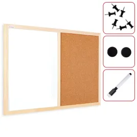 tablica-korkowo-magnetyczna-60x40-cm-combi-rama-drewniana-gratis