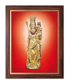 obraz-matka-boza-ludzmierska-rama-ze-zlotym-paskiem-30-cm-x-40-cm