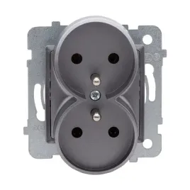polmark-rosa-gniazdo-podwojne-z-uziemieniem-kolor-inox