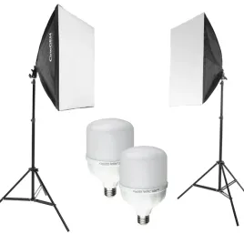 2x-lampa-foto-z-softboxem-70x50-zarowka-2x-100w