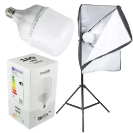 lampa-studyjna-led-statyw-softbox-zarowka-5500k
