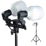 lampa-studyjna-2x-led-100-moc-zarowki-swietlowki-100-w