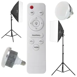 softbox-z-pilotem-zestaw-statyw-lampa-50x70cm-200w