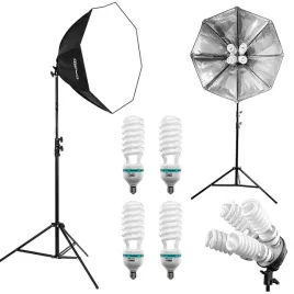 softbox-zarowka-1600w-statyw-wysoki-jasna-lampa