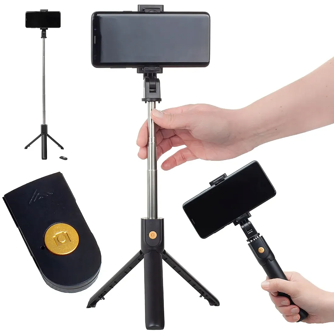 selfie-stick-z-bluetooth-statyw-pilot-jakosc