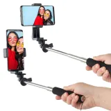 duzy-zestaw-statyw-pilot-bluetooth-adapter-selfie-stan-nowy