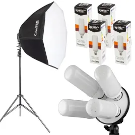 lampa-oswietleniowa-led-4x125w-softbox-okta-60cm-statyw-dyfuzor