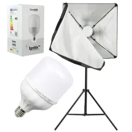 lampa-oswietleniowa-softbox-50x50-statyw-100w-led
