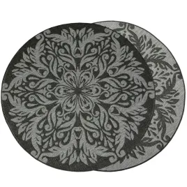 dywan-okragly-zewnetrzny-szary-antracyt-dwustronny-boho-kwiaty-sr-160-cm