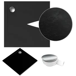 brodzik-kwadratowy-posadzkowy-czarny-geos-90x90-polimat-gratis-syfon