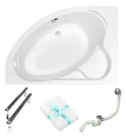 wanna-asymetryczna-cersanit-kaliope-153x100-lewa-syfon-nogi-recznik