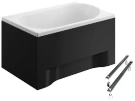 mala-wanna-prostokatna-polimat-mini-100x65-czarna-obudowa-gratis-nogi-3w1