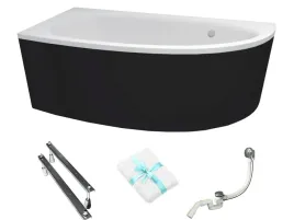 besco-wanna-150x70-milena-lewa-z-czarna-obudowa-syfon