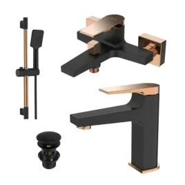 bateria-wannowa-umywalkowa-midnight-black-gold-rose-zestaw-natryskowy