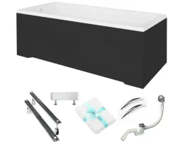 besco-wanna-160x70-optima-premium-z-czarna-obudowa