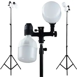 lampa-oswietleniowa-4x-zarowka-led-5500-2x-statyw