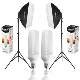 2x-lampy-studyjne-softbox-40x40-cm-85w-ciagle-swiatlo