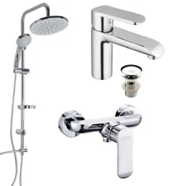 bateria-prysznicowa-umywalkowa-chrom-deszczownica