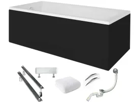 besco-wanna-160x75-talia-premium-z-czarna-obudowa