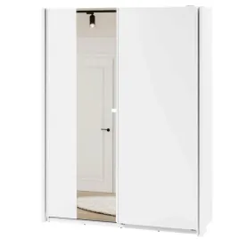 wysoka-szafa-235cm-z-lustrem-dwudrzwiowa-biala-z-oswietleniem-led-mx-04