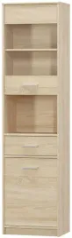 witryna-do-salonu-jadalni-wysoka-195-cm-dab-sonoma