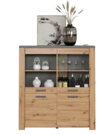 witryna-niska-komoda-127-cm-szklo-loft-dab-artisan