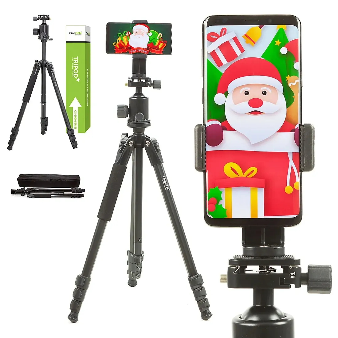 solidny-mobilny-statyw-adapter-smartfon-streaming-stan-nowy